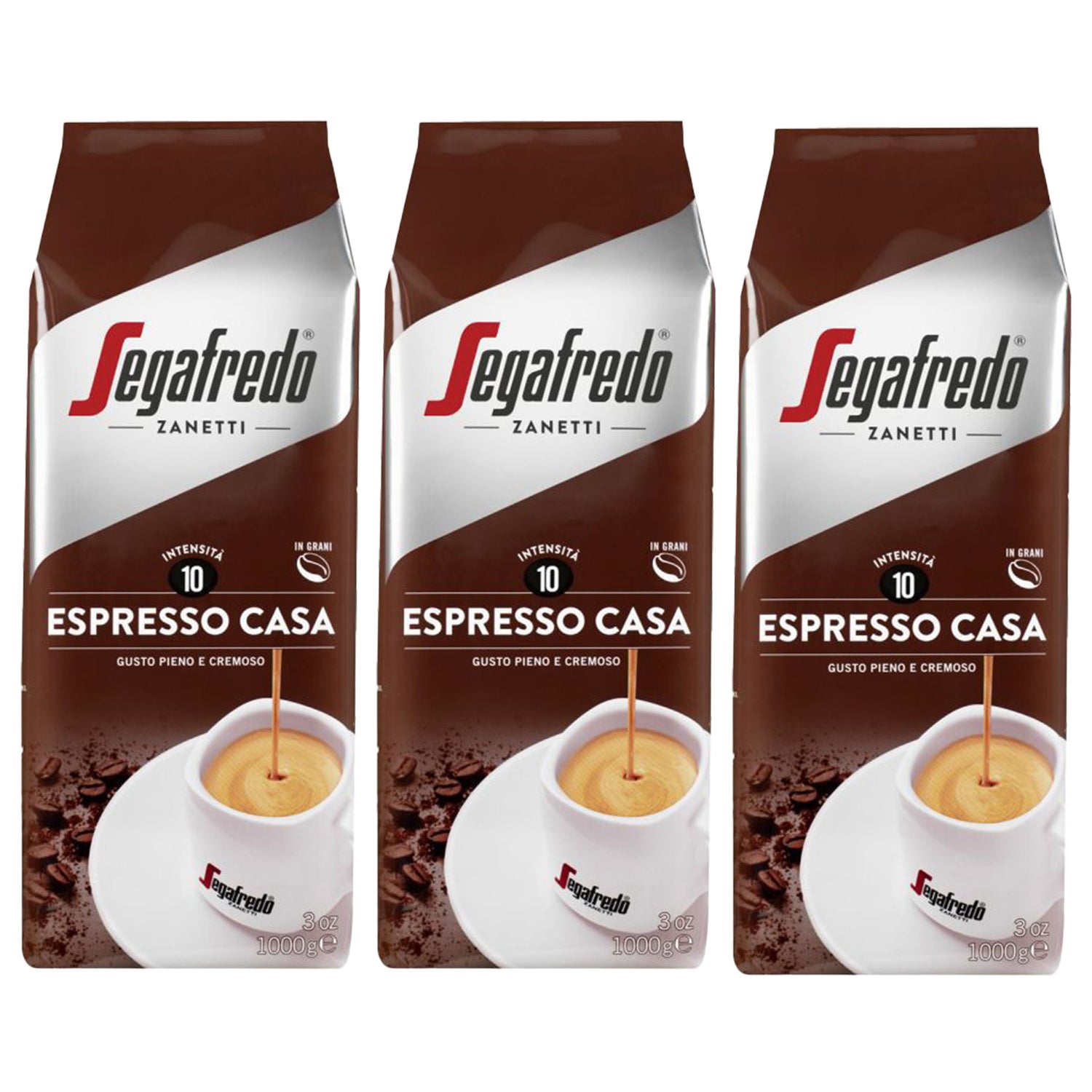 Segafredo ESRESSO CASA coffee beans 3Kg