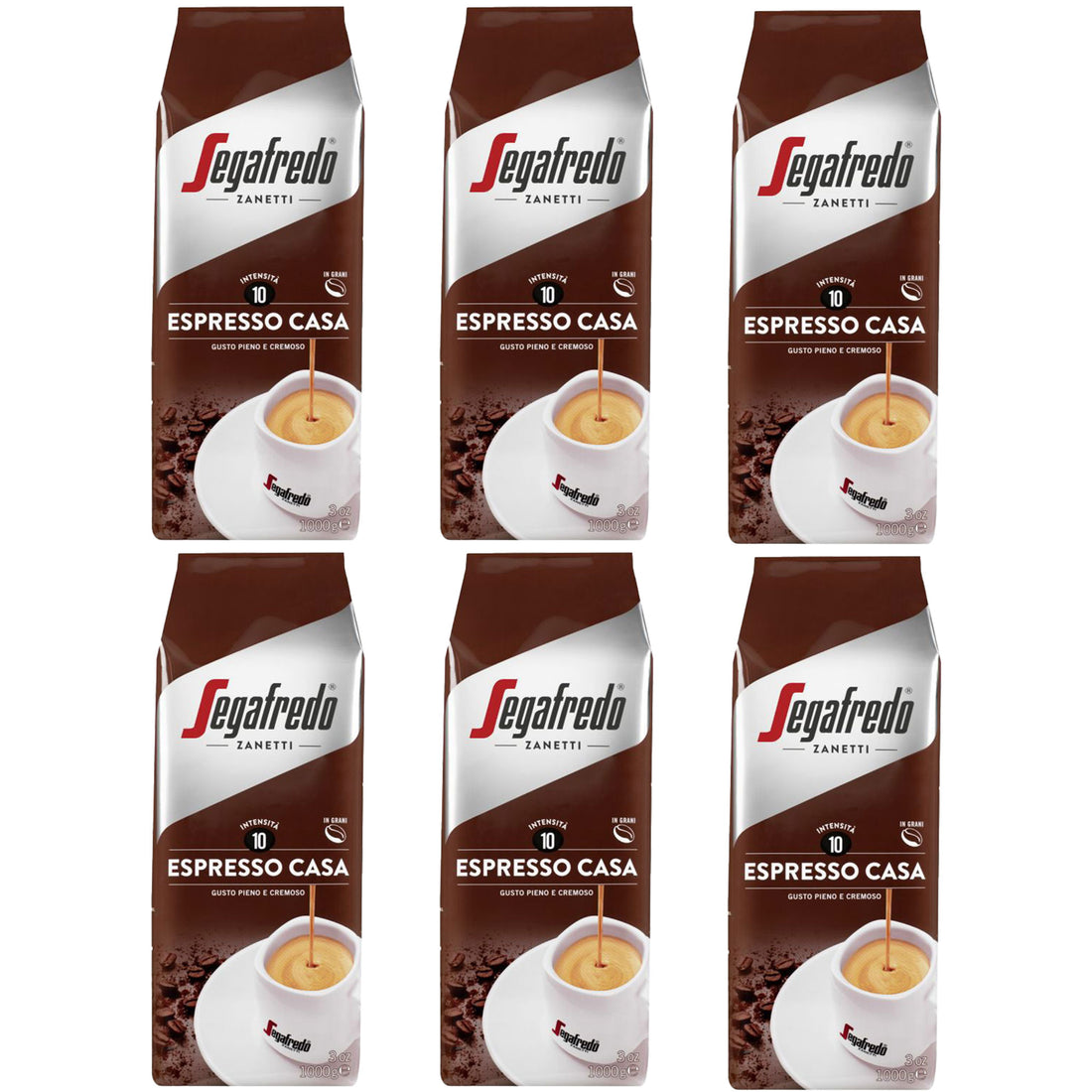 Segafredo ESRESSO CASA coffee beans 6Kg