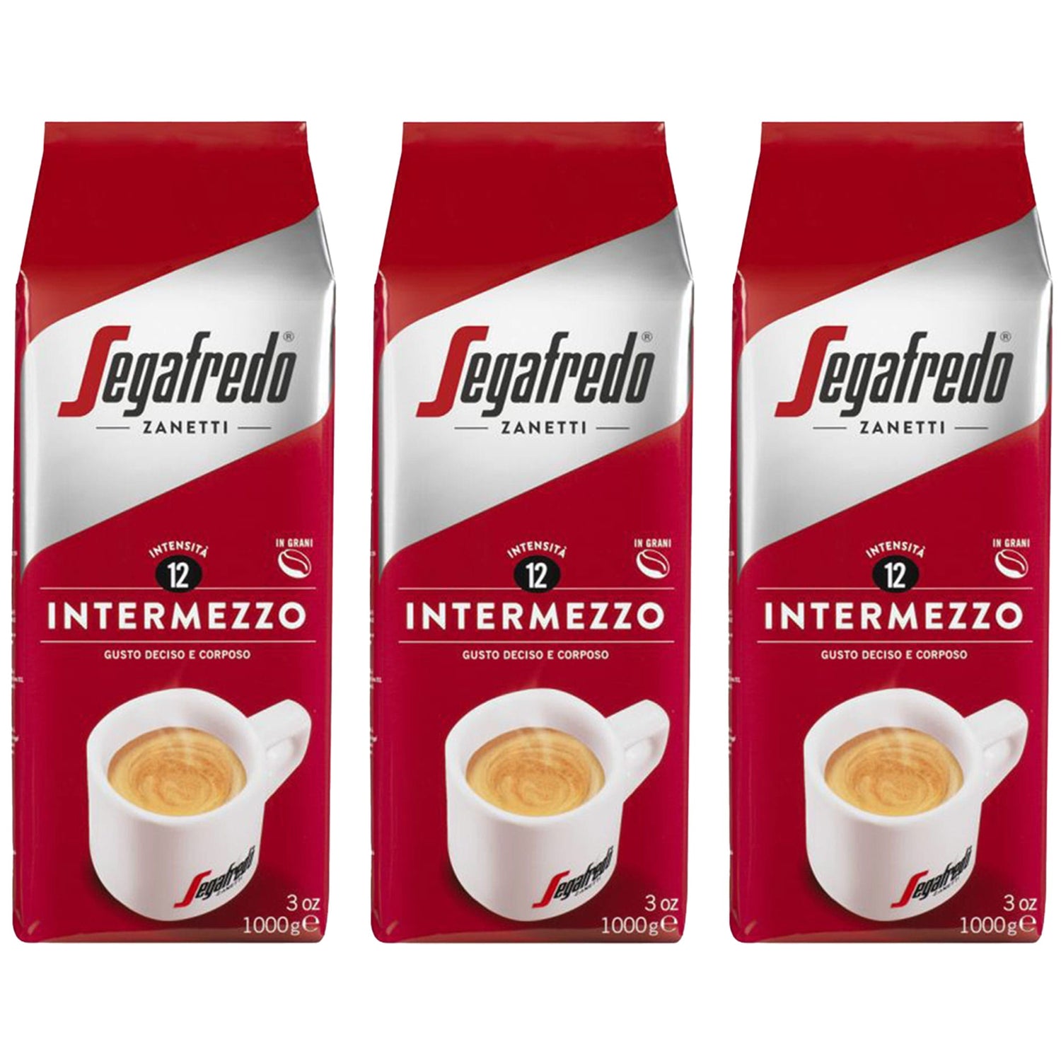 Segafredo INTERMEZZO coffee beans 3Kg