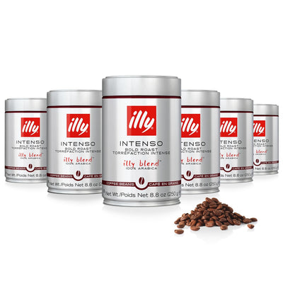 12 פחיות פולי קפה illy – 250 גרם
