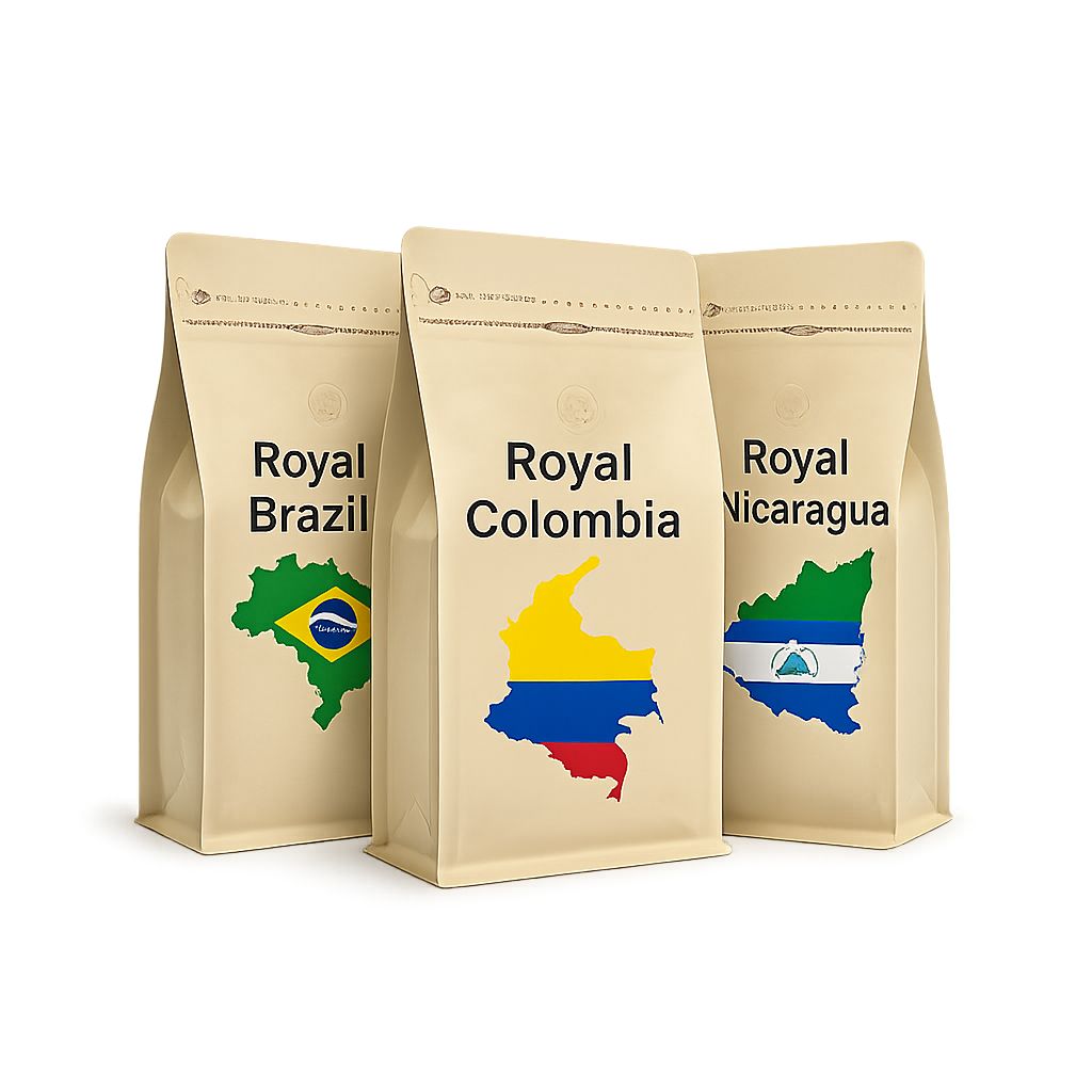 3 ק"ג פולי קפה רויאל Royal Coffee Beans
