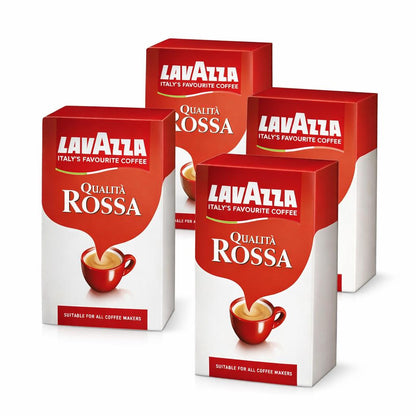 קפה טחון Qualità Rossa 250 גרם 4 חבילות