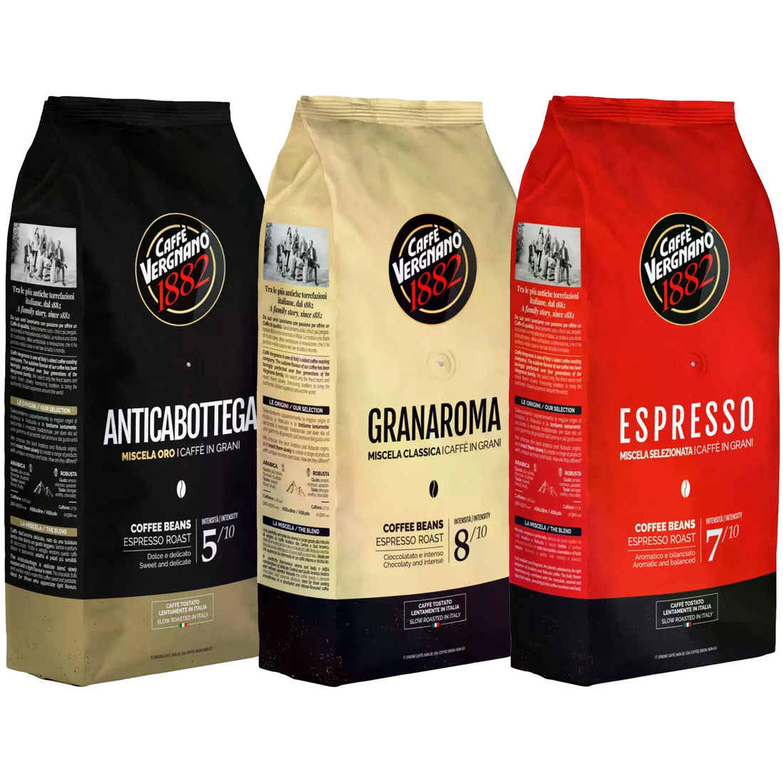 caffe vergnano coffee beans mix 3kg