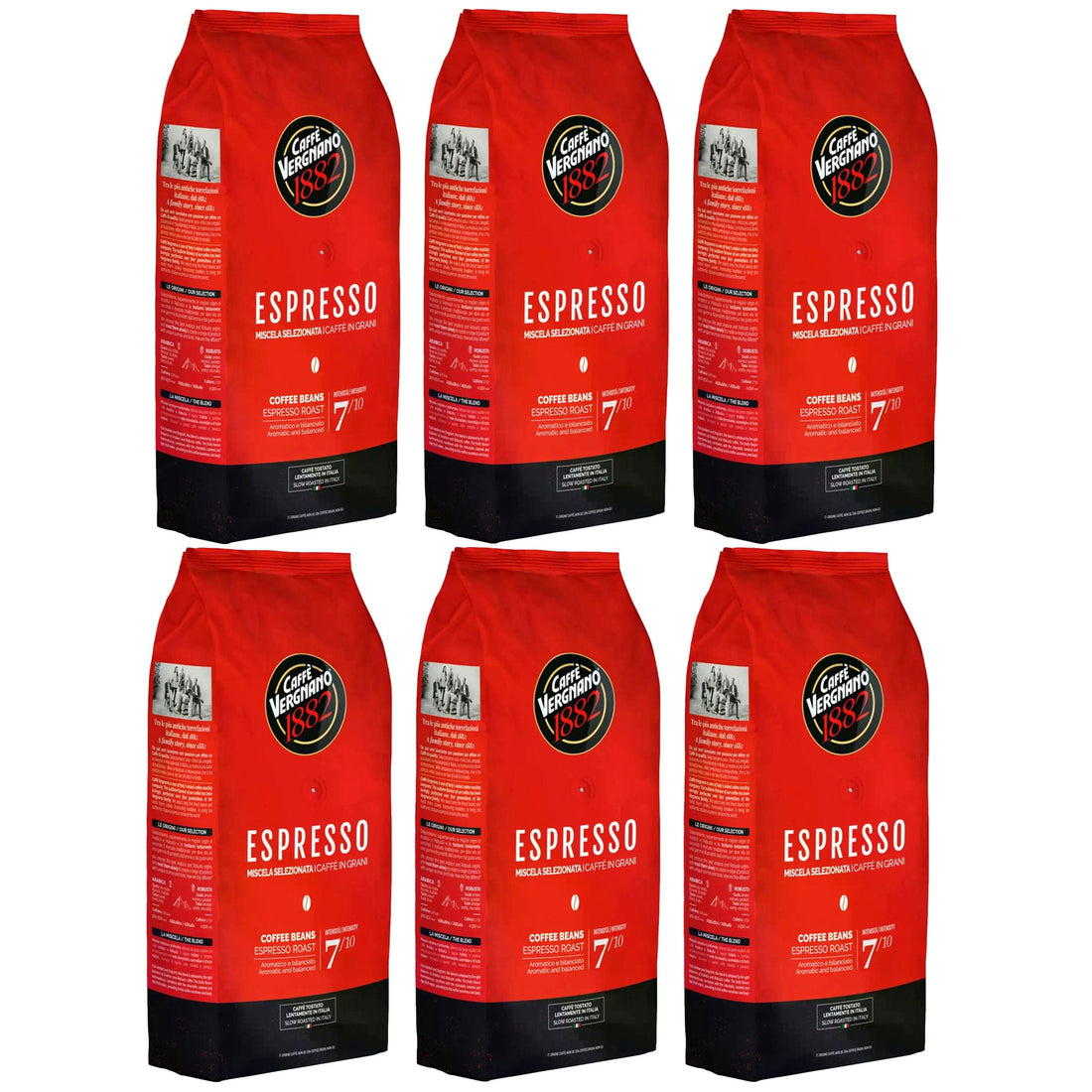 caffe vergnano espresso coffee beans 6 kg