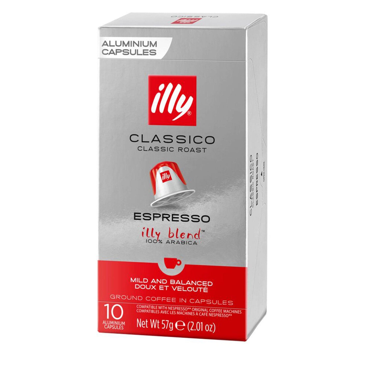 illy Nespresso Compatible Capsules Classico Medium Roast