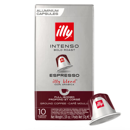 illy Nespresso Compatible Capsules Intenso Dark Roast