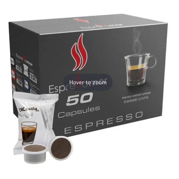 50 קפסולות אספרסו Dolce EspressoMor