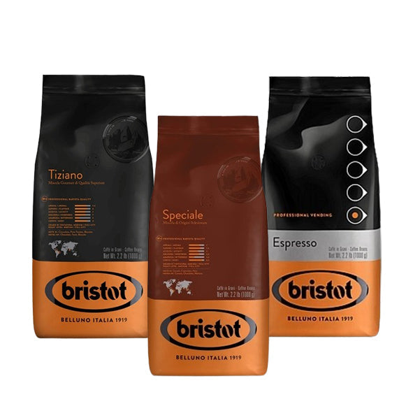 Bristot Espresso/Tiziano/Speciale מבצע 3 ק׳׳ג פולי קפה בריסטוט