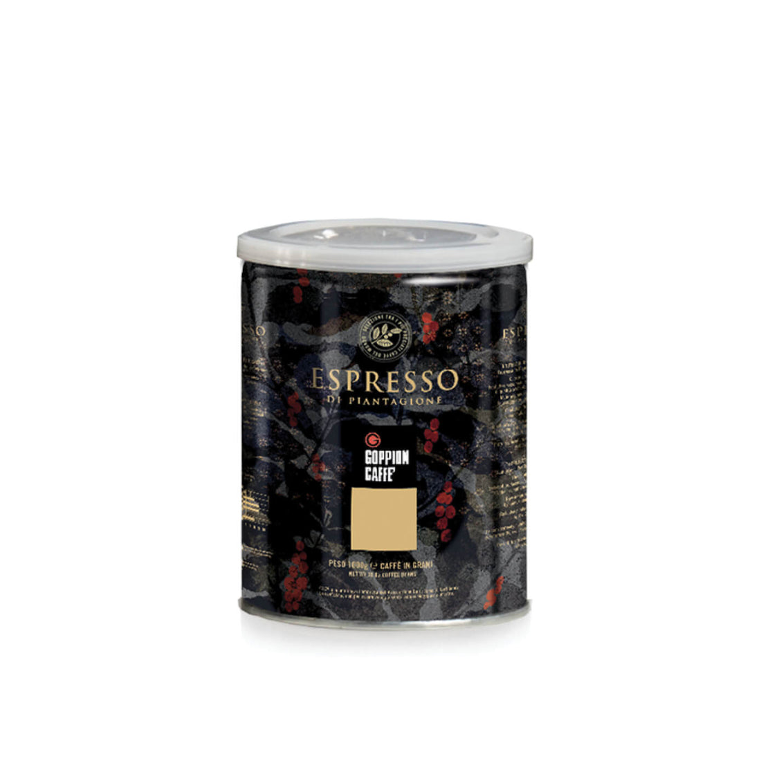 Espresso di piantagione CSC® – Beans פחית פולי קפה גופיון
