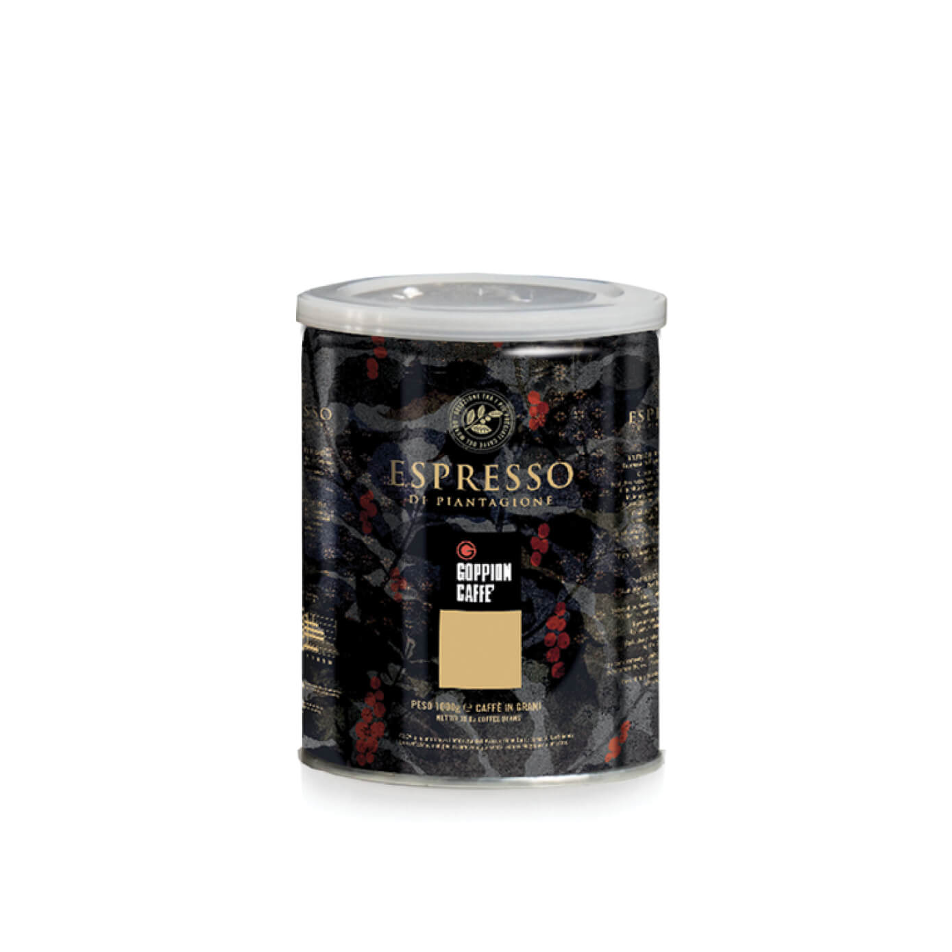 Espresso di piantagione CSC® – Beans פחית פולי קפה גופיון