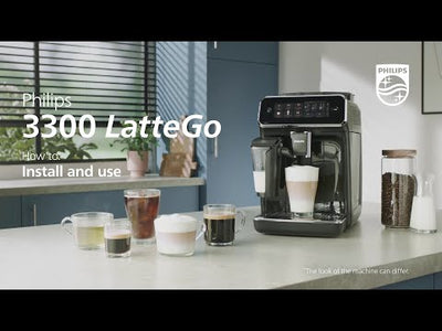 מכונת קפה אוטומטיות PHILIPS 3300 LatteGo EP3347/90