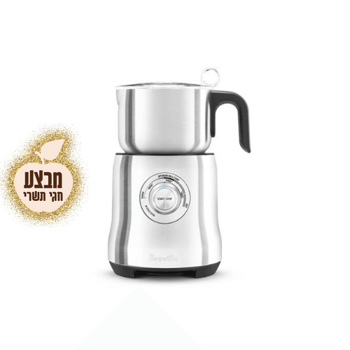 BREVILLE BMF600BSS מקציף חלב נירוסטה - קפה רויאל (5988341874853)