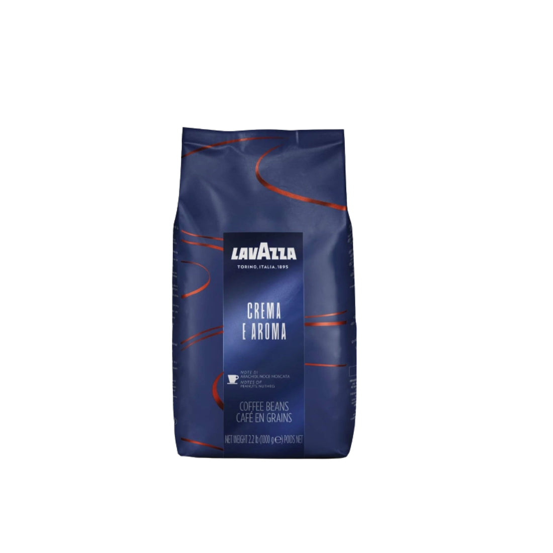 1 ק&quot;ג פולי קפה לוואצה קרמה אי ארומה Lavazza Crema E Aroma