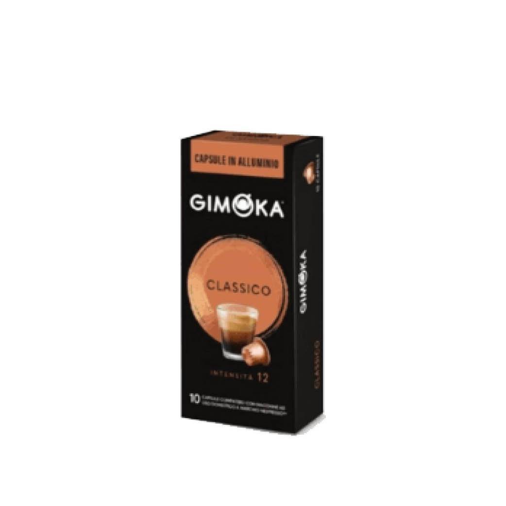 GIMOKA CLASSICO קפסולות תואמות נספרסו 10 יח׳ ג׳ימוקה קלאסיקו (5896156119205)