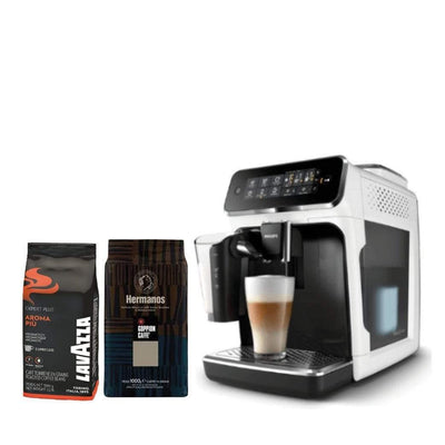 מכונת קפה פיליפס אומניה 3243 + 2 ק׳׳ג פולי קפה במתנה (6145486028965)