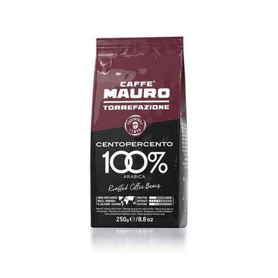 פולי קפה סנטו פרסנטו 1/4 ק׳׳ג Mauro Centopercento - קפה רויאל (6997195915429)