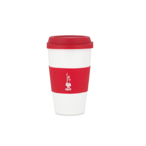 BIALETTI כוס טרמית  לדרך בצבע אדום 300 מ׳׳ל - קפה רויאל (5695106973861)