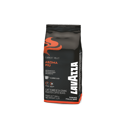 Lavazza Aroma Piu פולי קפה לוואצה ארומה פיו 1 ק׳׳ג - קפה רויאל (5584675307685)
