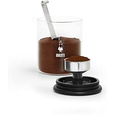 צנצנת לקפה טחון מזכוכית - בראטולו - קפה רויאל (7010210971813)