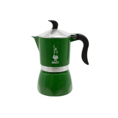 BIALETTI FIAMMETTA מקינטה 3 כוסות בצבע ירוק ביאלטי פיאמטה - קפה רויאל (5731327279269)