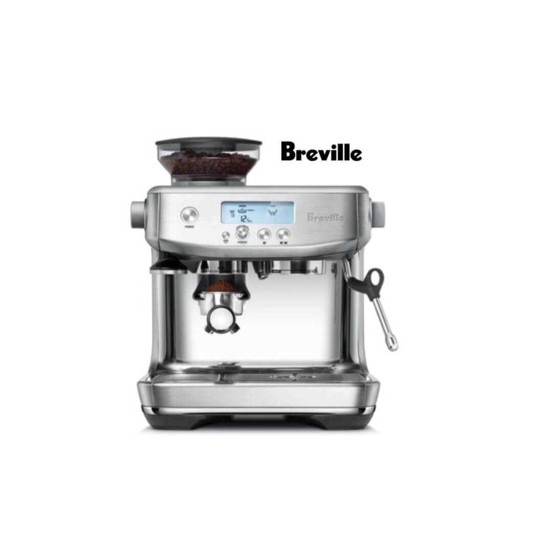 מכונת קפה ידנית אספרסו משולבת מטחנת קפה Breville BES878